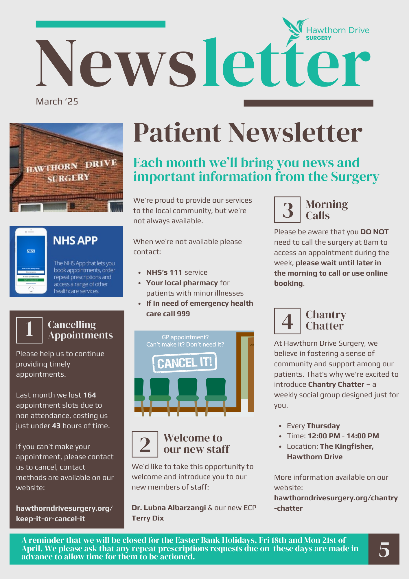 march-patient-newsletter